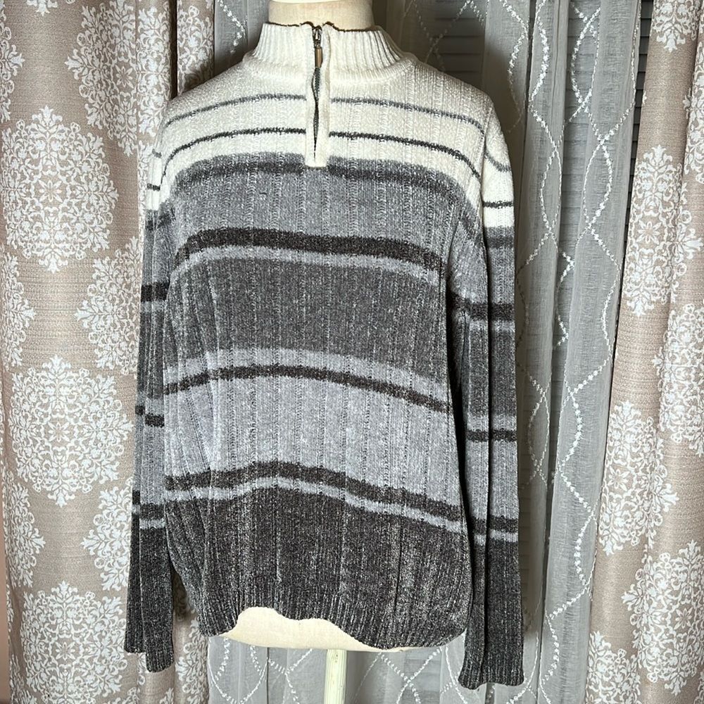 Alfred Dunner Striped Sweater | Size Small | Acrylic Rayon Blend